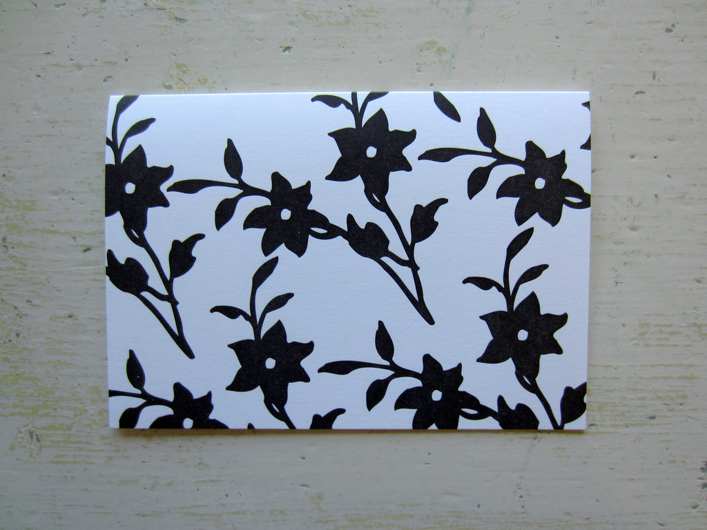 lily black folded notes