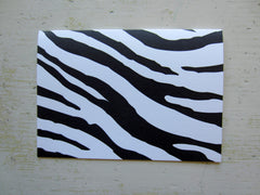 zebra black folded notes