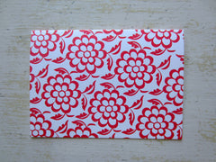 ming red folded notes
