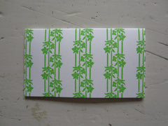 wallpaper bright green place cards
